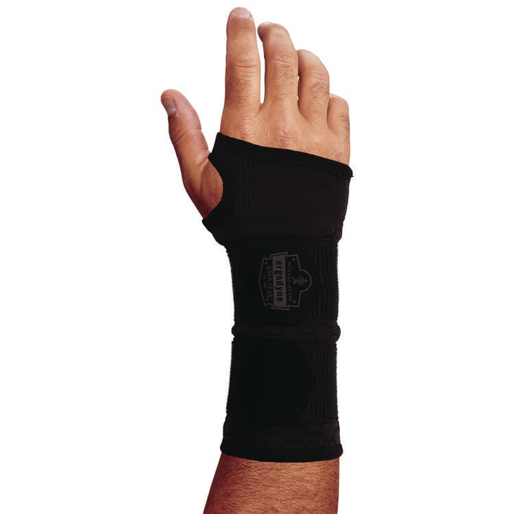 TENACIOUS HOLDINGS, . ProFlex 685 Wrist Support Sleeve with Double Strap, Large, Fits Left Hand/Right Hand, Black (EGO16618) thumbnail 2