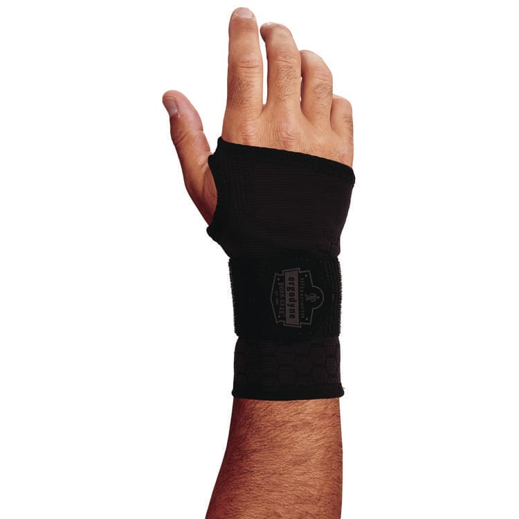 TENACIOUS HOLDINGS, . ProFlex 680 Wrist Support Sleeve with Single Strap, Large, Fits Left Hand/Right Hand, Black (EGO16628) thumbnail 2
