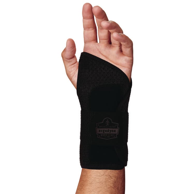TENACIOUS HOLDINGS, . ProFlex 4005 Wrist Brace Support with Single Strap, X-Large, Fits Left Hand, Black (EGO70143) thumbnail 3