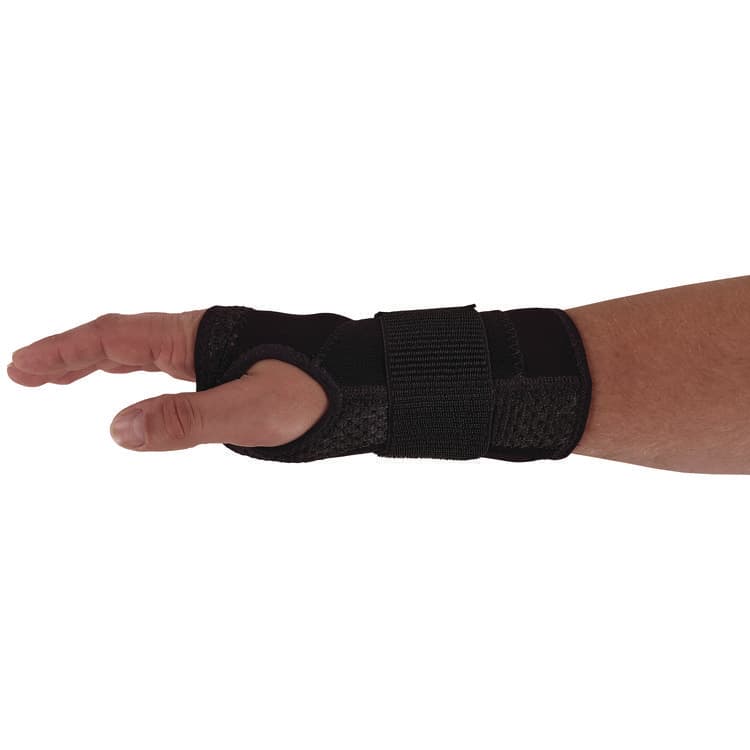 TENACIOUS HOLDINGS, . ProFlex 4005 Wrist Brace Support with Single Strap, X-Large, Fits Left Hand, Black (EGO70143) thumbnail 4