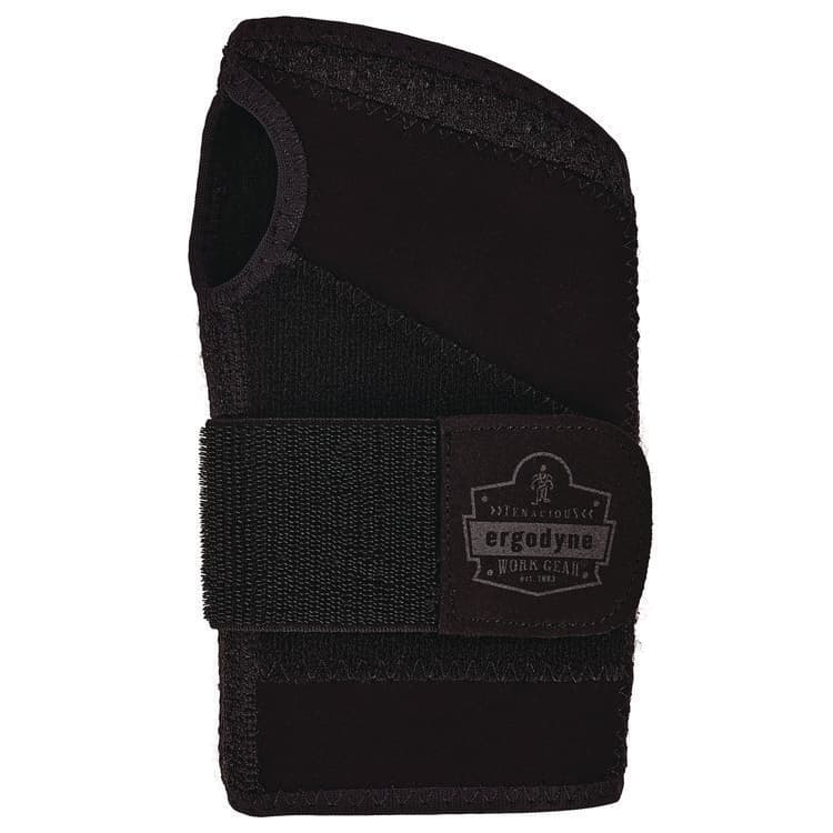 TENACIOUS HOLDINGS, . ProFlex 4005 Wrist Brace Support with Single Strap, Small, Fits Right Hand, Black (EGO70144)
