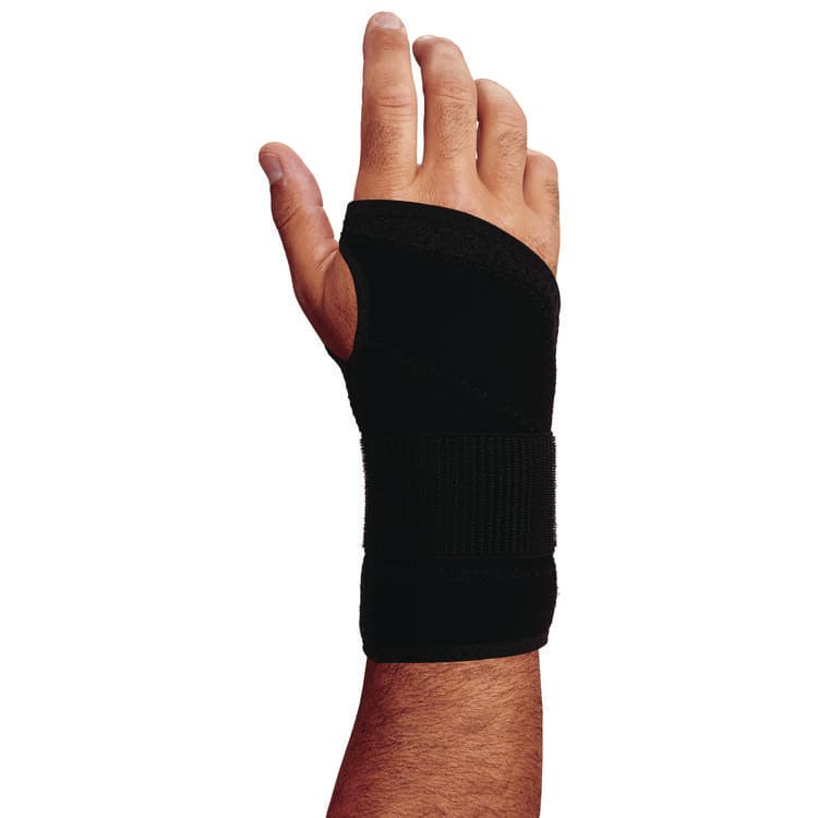 TENACIOUS HOLDINGS, . ProFlex 4005 Wrist Brace Support with Single Strap, Large, Fits Right Hand, Black (EGO70146) thumbnail 2