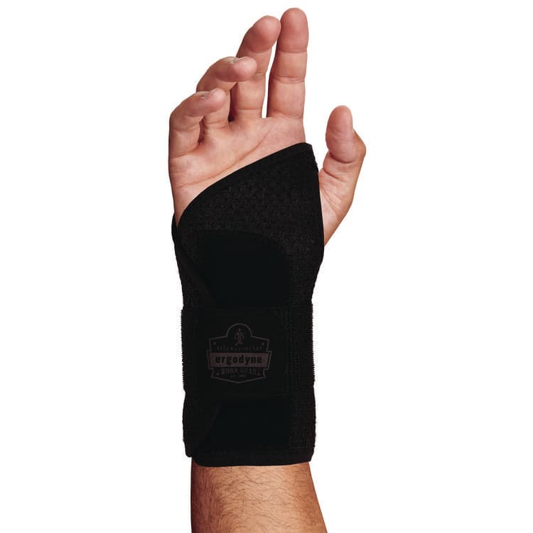 TENACIOUS HOLDINGS, . ProFlex 4005 Wrist Brace Support with Single Strap, X-Large, Fits Right Hand, Black (EGO70147) thumbnail 3