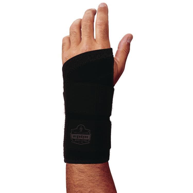 TENACIOUS HOLDINGS, . ProFlex 4015 Wrist Brace Support with Double Strap, X-Large, Fits Left Hand, Black (EGO70151) thumbnail 2