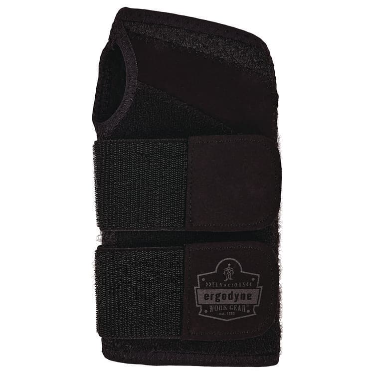 TENACIOUS HOLDINGS, . ProFlex 4015 Wrist Brace Support with Double Strap, Small, Fits Right Hand, Black (EGO70152)
