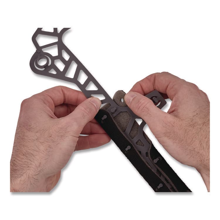 TENACIOUS HOLDINGS, . Skullerz 8953 Hard Shell Bump Cap Sweatband Replacement, Black, 10/Pack (EGO60237) thumbnail 4