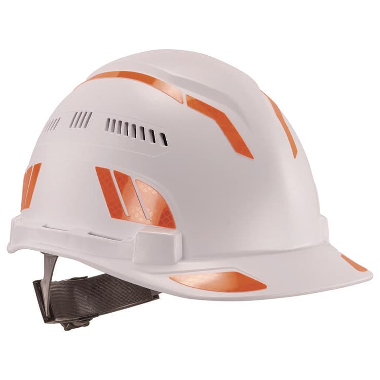 TENACIOUS HOLDINGS, . Skullerz 8961 Reflective Hard Hat and Safety Helmet Sticker Kit, 18 Assorted Stickers, Orange (EGO61101) thumbnail 2