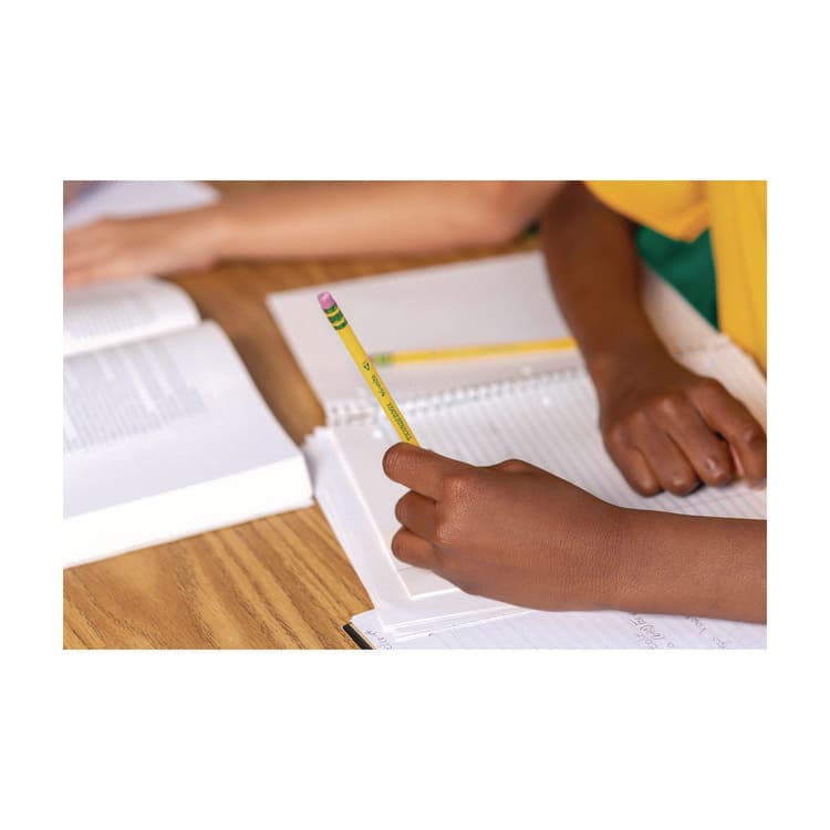 DIXON TICONDEROGA CO. Pre-Sharpened Pencil, HB (#2), Black Lead, Yellow Barrel, 30/Pack (DIX13830) thumbnail 4