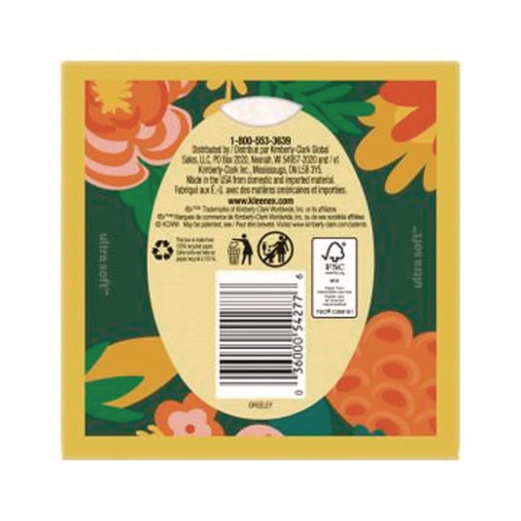 KIMBERLY CLARK Ultra Soft Facial Tissue, 3-Ply, White, 60 Sheets/Box, 18 Boxes/Carton (KCM54278) thumbnail 4