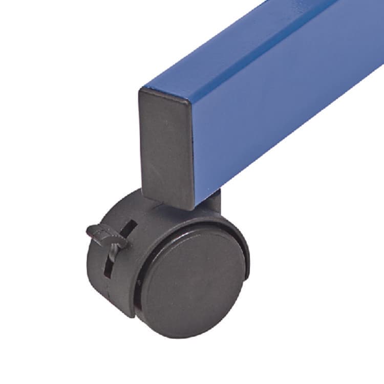 ADIROFFICE Expandable Blueprint Storage Cabinet Mobile Plan Center, Assorted Document Sizes, 20.5" x 28" to 46.5" x 50.75", Blue (ALHI615BLU) thumbnail 3