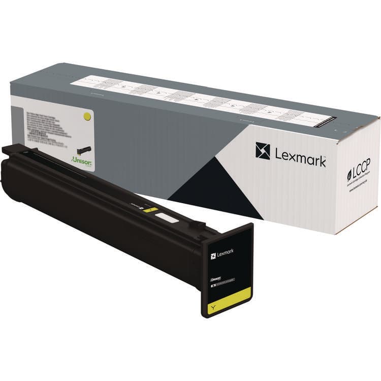 LEXMARK INT'L, . 77L0H40 High-Yield Toner, 46,600 Page-Yield, Yellow (LEX77L0H40)