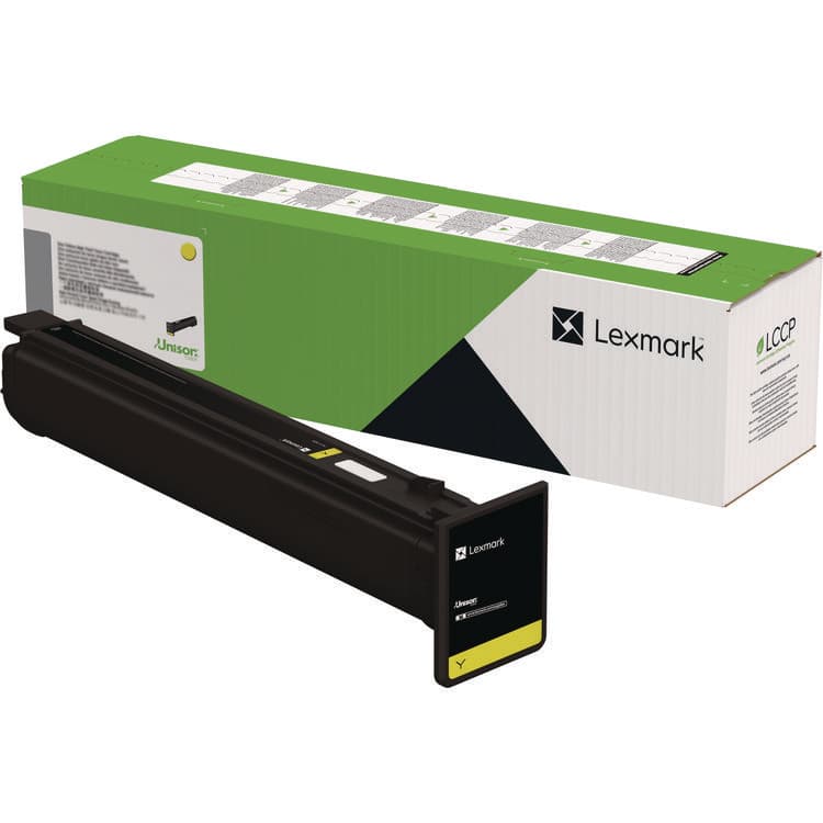 LEXMARK INT'L, . 77L1HY0 High-Yield Toner, 46,600 Page-Yield, Yellow (LEX77L1HY0)