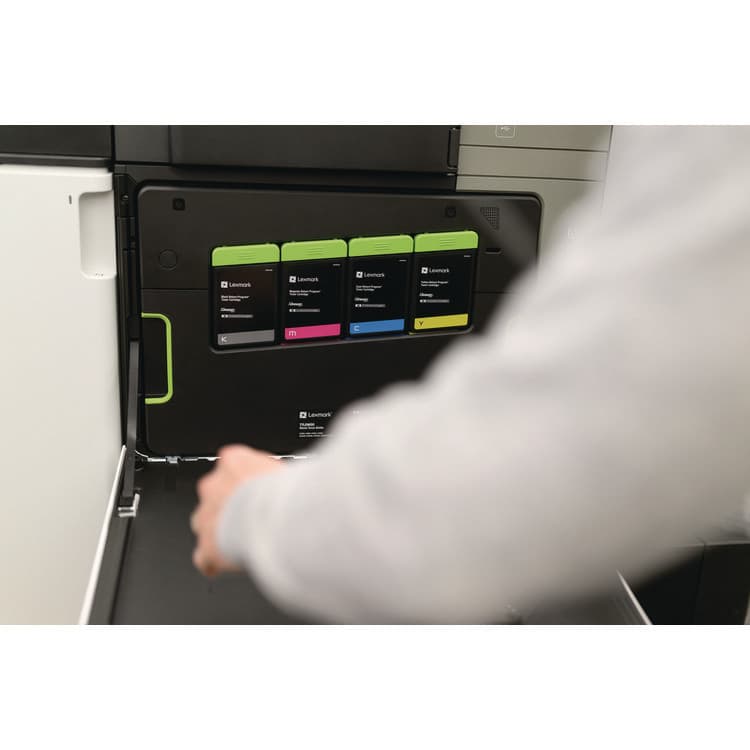 LEXMARK INT'L, . 77L1HY0 High-Yield Toner, 46,600 Page-Yield, Yellow (LEX77L1HY0) thumbnail 3