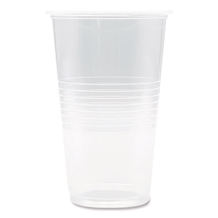 BOARDWALK Translucent Plastic Cold Cups, 20 oz, Clear, 50/Pack (BWKTRANSCUP20PK)