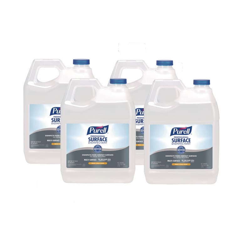 GO-JO INDUSTRIES Professional Surface Disinfectant, Fresh Citrus, 1 gal Bottle, 4/Carton (GOJ434204)