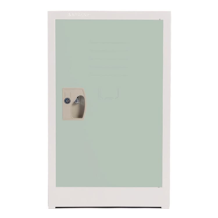 ADIROFFICE Steel Storage Locker, 1 Compartment, 15 x 15 x 24, Misty Green (ALHI62902MGRN)
