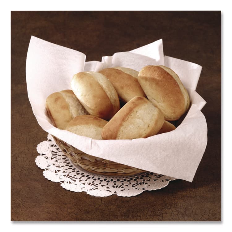 HOFFMASTER Dinner Napkins, 2-Ply, 16 x 16, White, 1,000/Carton (HFM125023) thumbnail 4