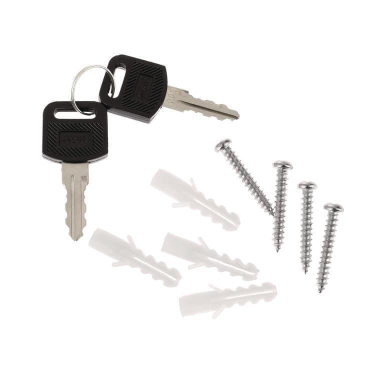 ADIROFFICE Large Size Steel Multi-Purpose Secure Drop Box, 12 x 3 x 10, Beige (ALHI63103BEI) thumbnail 4