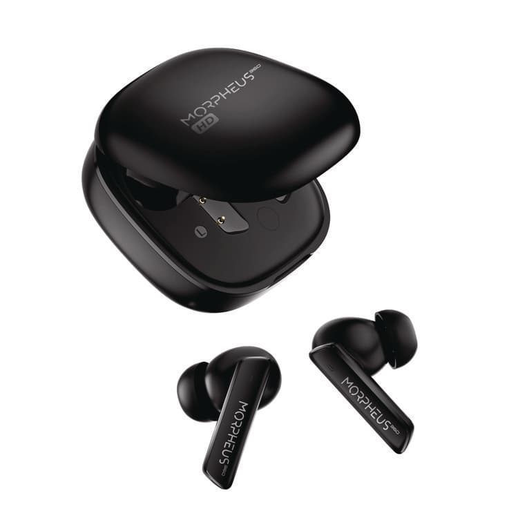 CREATIVE MARKETING, . Nemesis ANC Wireless Noise Cancelling Earbuds, Black (MHSTW2750B)