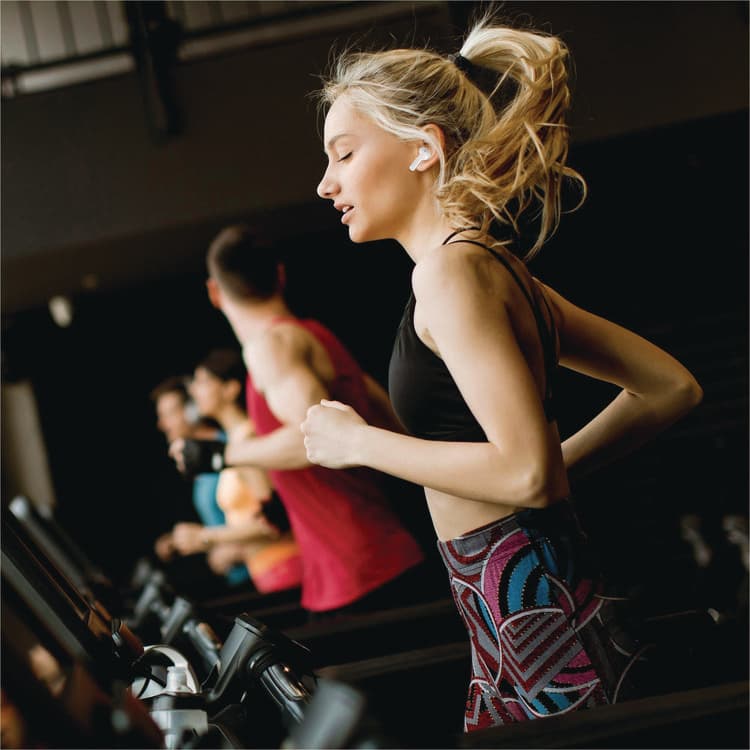 CREATIVE MARKETING, . Nemesis ANC Wireless Noise Cancelling Earbuds, White (MHSTW2750W) thumbnail 4