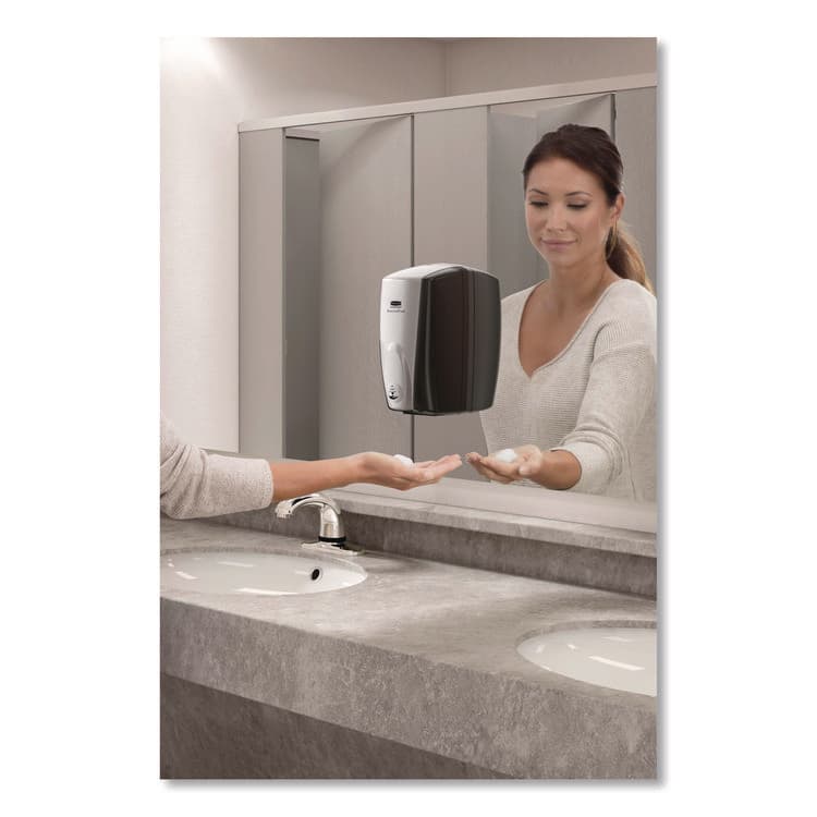 RUBBERMAID COMMERCIAL PROD. Auto Foam Refill Antibacterial Hand Soap, Fragrance-Free, 1,100 mL, 4/Carton (RCP2147027) thumbnail 3