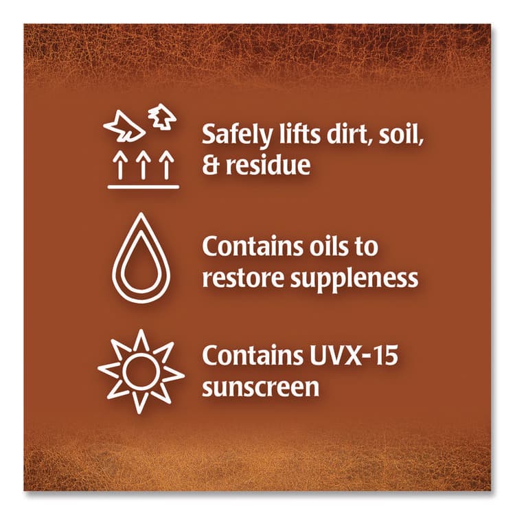 WEIMAN Leather Cleaner and Conditioner, Floral Scent, 22 oz Trigger Spray Bottle, 6/CT (WMN107) thumbnail 3