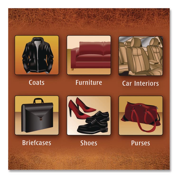 WEIMAN Leather Cleaner and Conditioner, Floral Scent, 22 oz Trigger Spray Bottle, 6/CT (WMN107) thumbnail 4