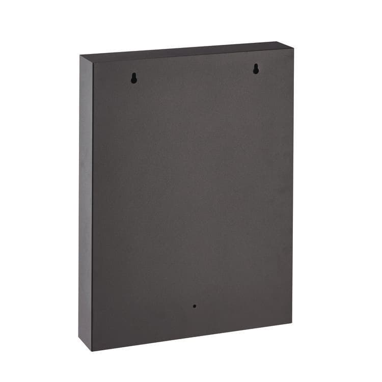 ADIROFFICE Steel Digital Lock Key Cabinet, 60-Key, 13 x 2.6 x 17, Stainless Steel 304, Black (ALHI68060BLK) thumbnail 3