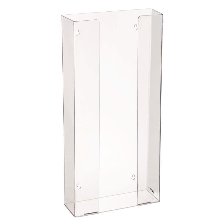 ADIRMED Acrylic Glove Dispenser, Quad Box Capacity, 10.2 x 3.5 x 21.1, Clear (ALHI90204)