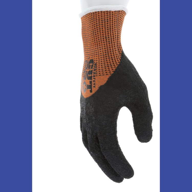 MCR SAFETY Cut Pro 92743LT Gloves, 10" Long, Medium, Black/Orange, 12 Pairs (CRW92743LTM) thumbnail 2