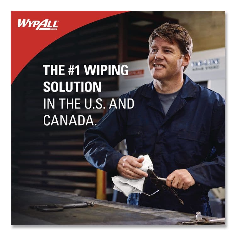 KIMBERLY-CLARK PROFESSIONAL Disinfecting Wipes, 1-Ply, 5.16 x 8.5, Fresh Scent, White, 185 Sheets/Canister, 3 Canisters/Carton (KCC54481) thumbnail 3