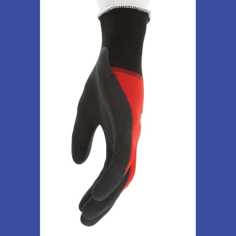 MCR SAFETY Ninja BNF N96970 Gloves, 10" Long, Small, Black/Red, 12 Pairs (CRWN96970S) thumbnail 3