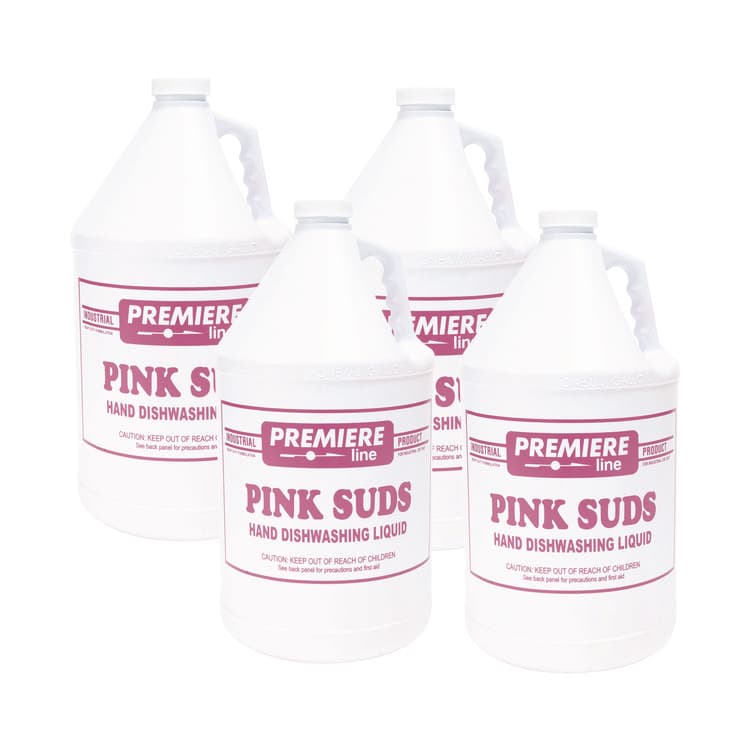 KESS INDUSTRIAL PROD. Premier Pink-Suds Pot and Pan Cleaner, 1 gal, Bottle, 4/Carton (KESPINKSUDS) thumbnail 2