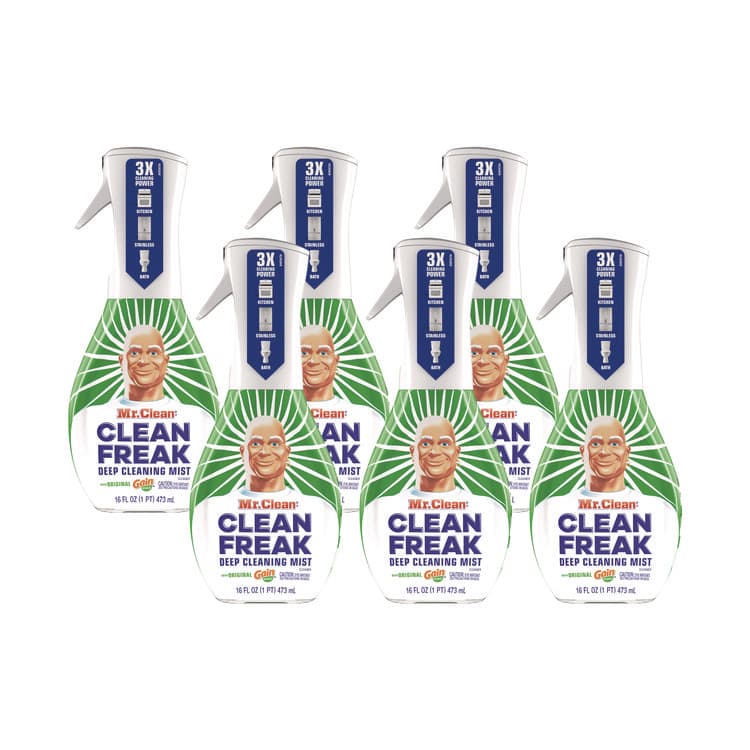 PROCTER & GAMBLE Clean Freak Deep Cleaning Mist Multi-Surface Spray, Gain Original, 16 oz Spray Bottle, 6/Carton (PGC79127)