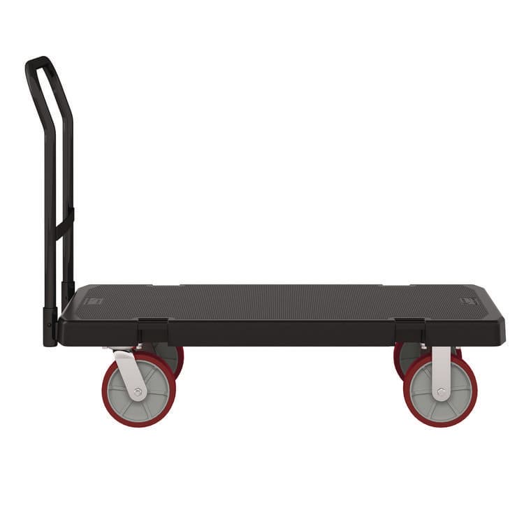 SUNCAST CORPORATION Resin Platform Truck, 1,600 lb Capacity, 24.25 x 52.25 x 41, Black (SUAPDPT2448)