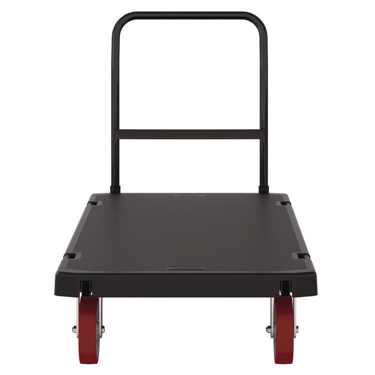 SUNCAST CORPORATION Resin Platform Truck, 1,600 lb Capacity, 30.25 x 64.5 x 41, Black (SUAPDPT3060)