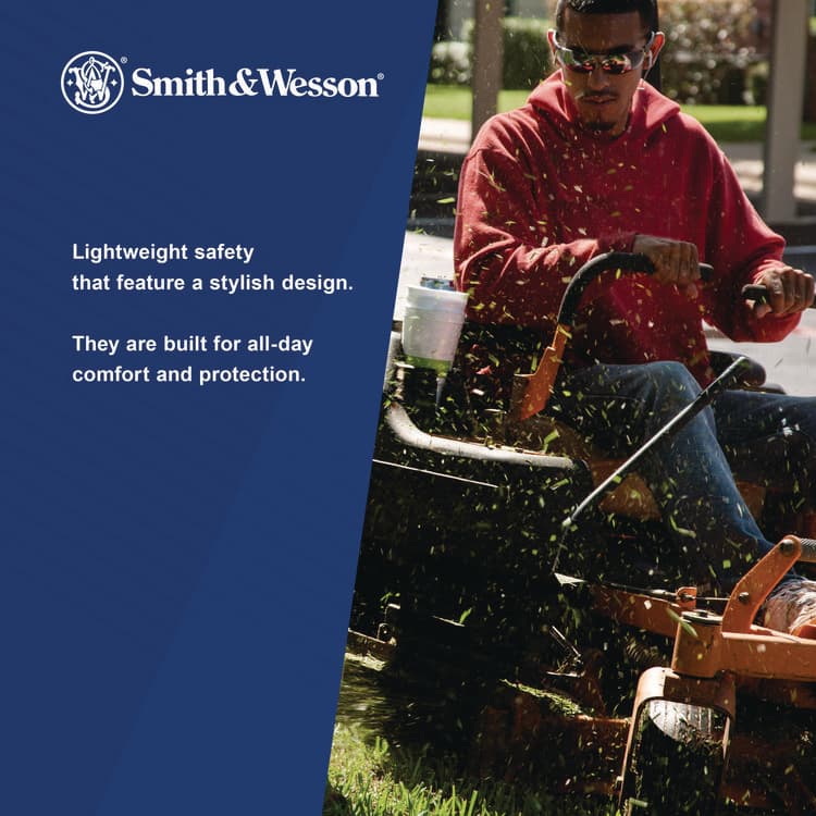 KIMBERLY-CLARK PROFESSIONAL 44 Magnum Safety Glasses, Frameless, Clear Single Lens, 12/Box (ANS23452) thumbnail 3