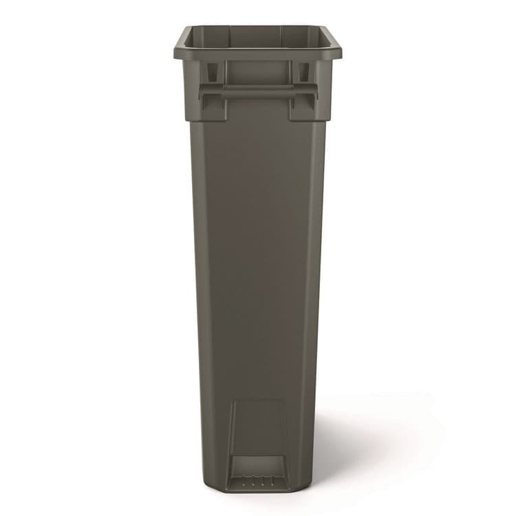 SUNCAST CORPORATION 23 Gallon Resin Slim Trash Can, Plastic, Gray (SUATCNH2030) thumbnail 4