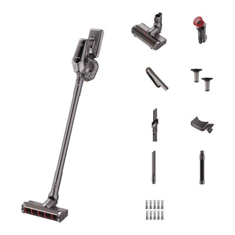 HONEYWELL ENVIRONMENTAL Aeromax Pro VC16 Cordless Vacuum, 8.5" Cleaning Path, Dark Silver (HWLHVC16AMPSG01) thumbnail 2