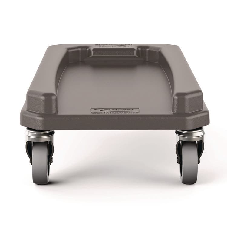 SUNCAST CORPORATION 23 Gallon Resin Slim Trash Can Dolly, 11.88" x 20.78" x 6.18", Gray (SUATCNDOLLY)