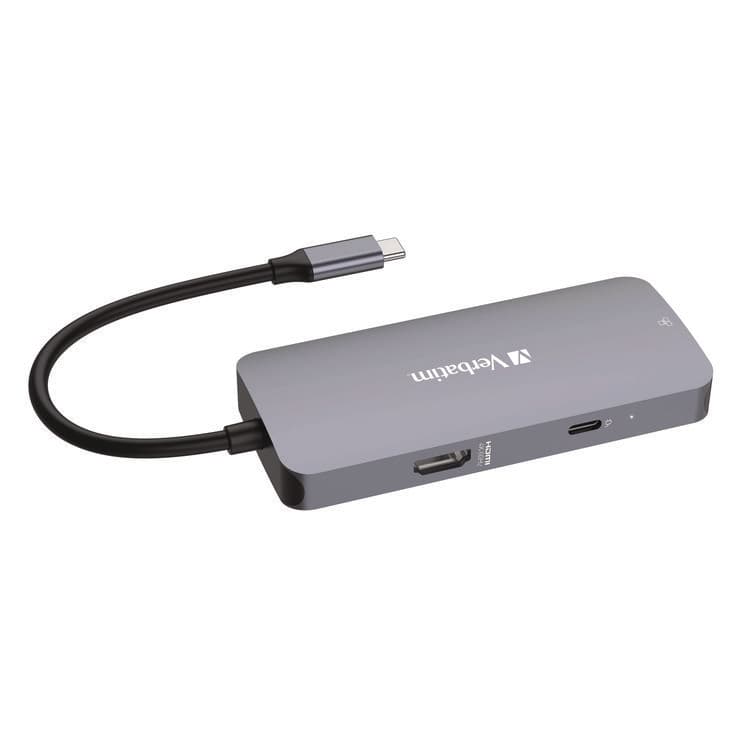 VERBATIM CORPORATION USB-C Pro Multiport Hub CMH 05-5 Ports (VER32150) thumbnail 2
