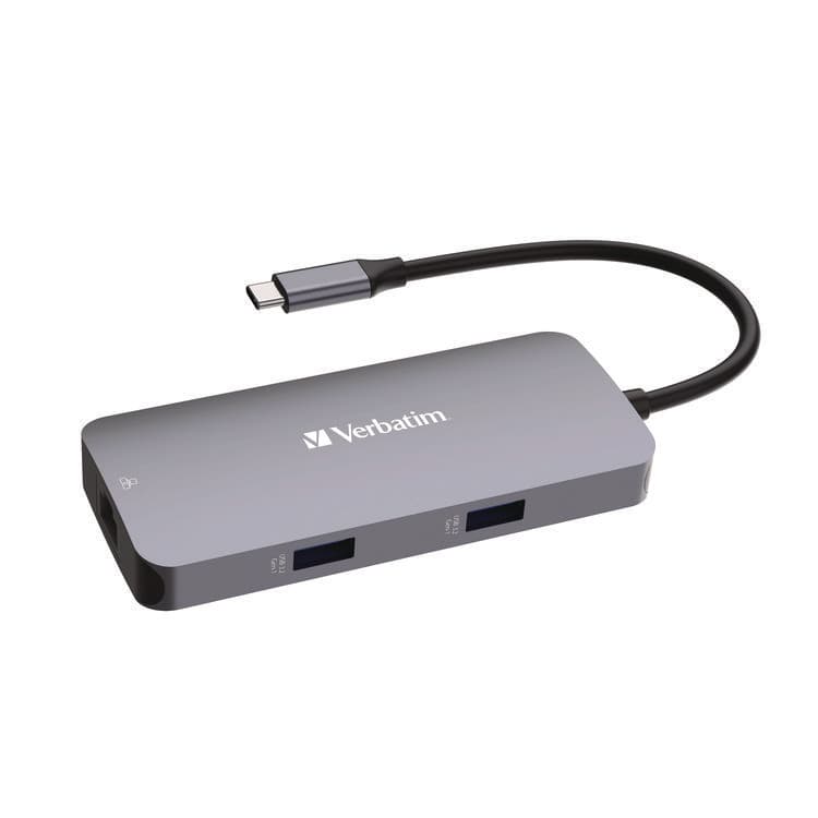 VERBATIM CORPORATION USB-C Pro Multiport Hub CMH 05-5 Ports (VER32150)