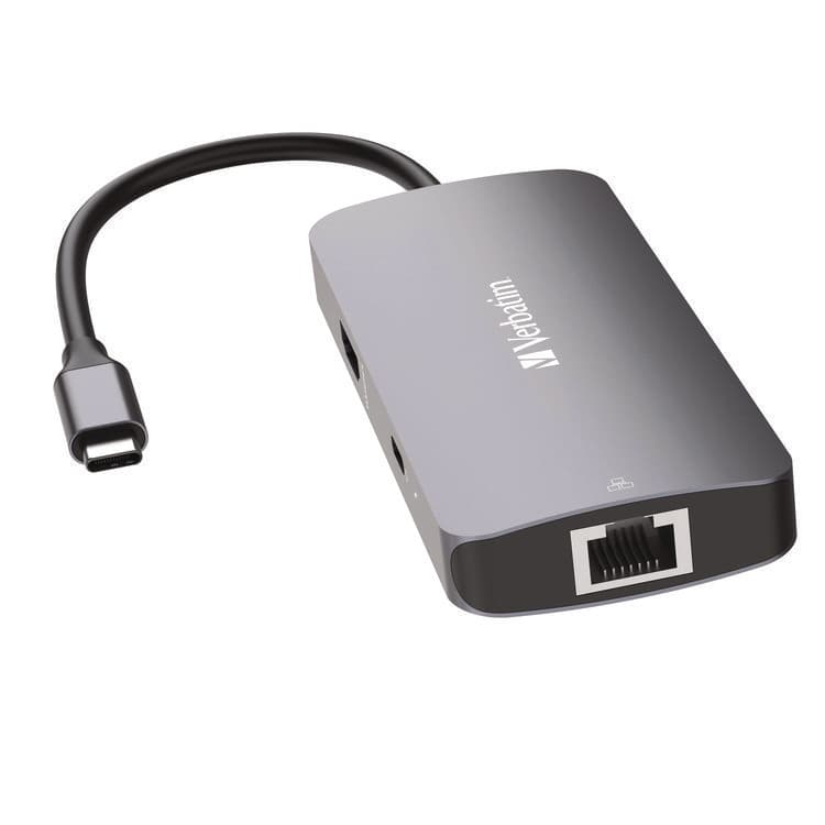VERBATIM CORPORATION USB-C Pro Multiport Hub CMH 05-5 Ports (VER32150) thumbnail 4