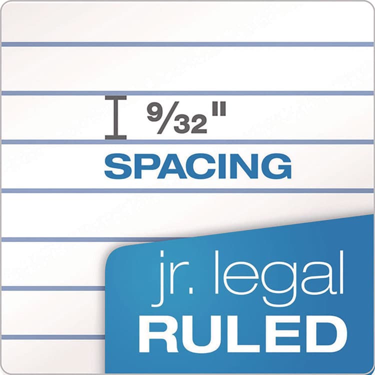 AMPAD/DIV. OF AMERCN PD&PPR Earthwise by Ampad Recycled Writing Pad, Solid Green Politex Headband, Narrow Rule, (50) White 5 x 8 Sheets, Dozen (TOP20152) thumbnail 4