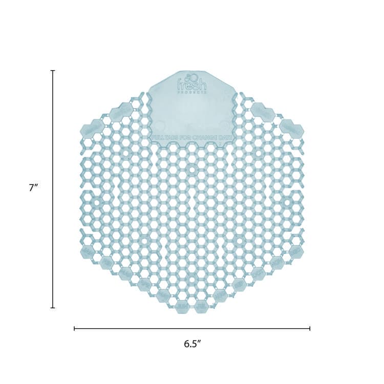 FRESH PRODUCTS Wave 3D Urinal Deodorizer, Ocean Mist Scent, Blue, 10/Box (FRS3WDS60OMIBX) thumbnail 3