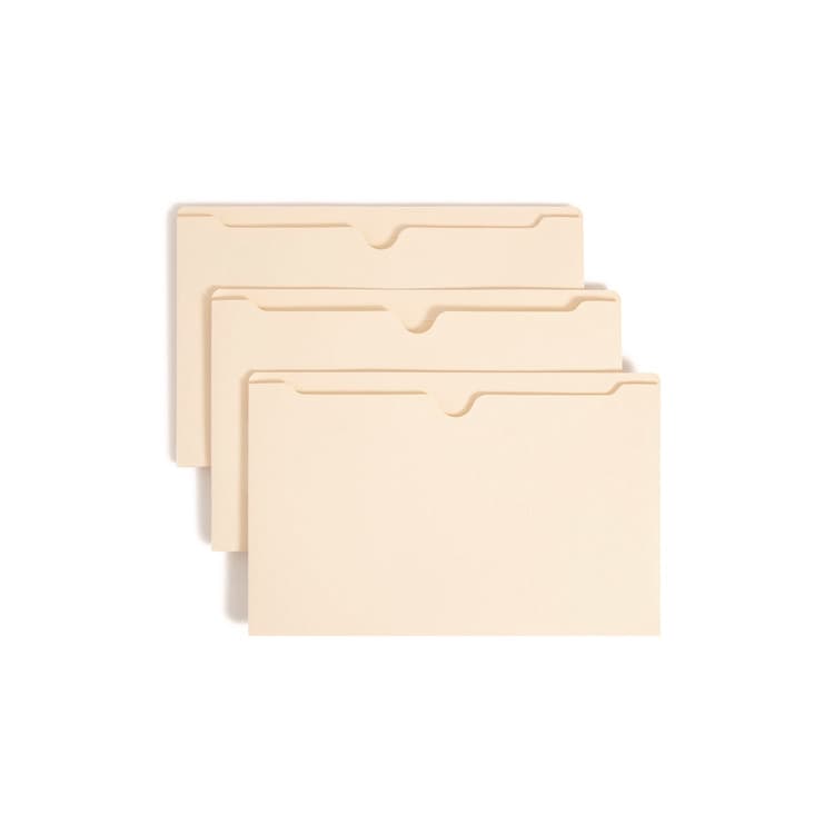 SMEAD MANUFACTURING CO. Manila File Jackets, 2-Ply Straight Tab, Legal Size, Manila, 50/Box (SMD76560)