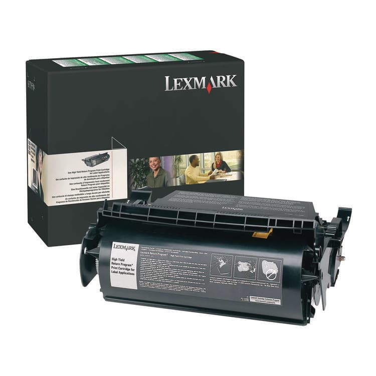 LEXMARK INT'L, . 12A7644 Corporate Return Program High-Yield Toner, 30,000 Page-Yield, Black (LEX12A7644)