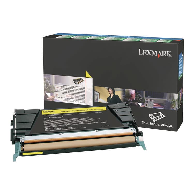 LEXMARK INT'L, . 24B5806 Return Program High-Yield Toner, 10,000 Page-Yield, Yellow (LEX24B5806)