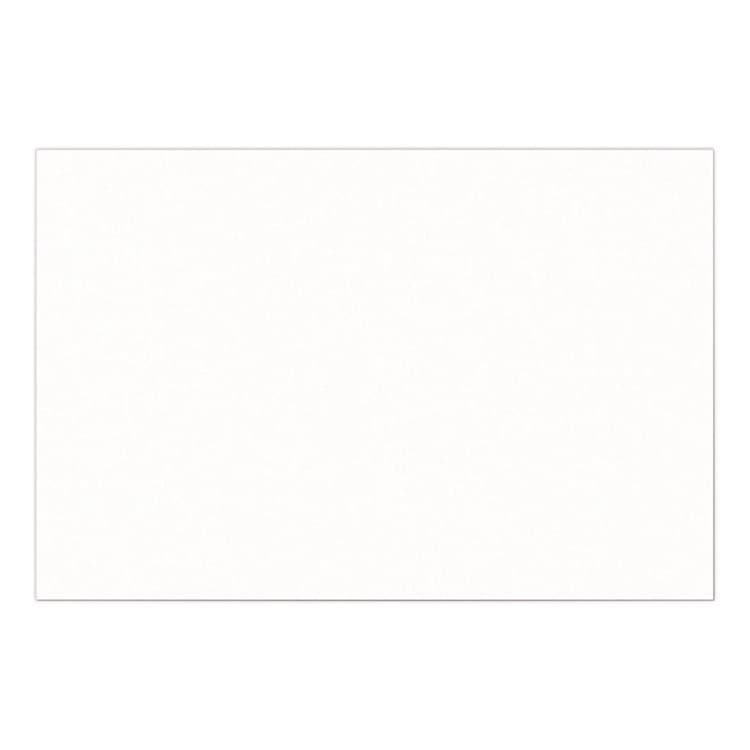 DIXON TICONDEROGA CO. Construction Paper, 12 x 18, Bright White, 100/Pack (DIXP87080001)