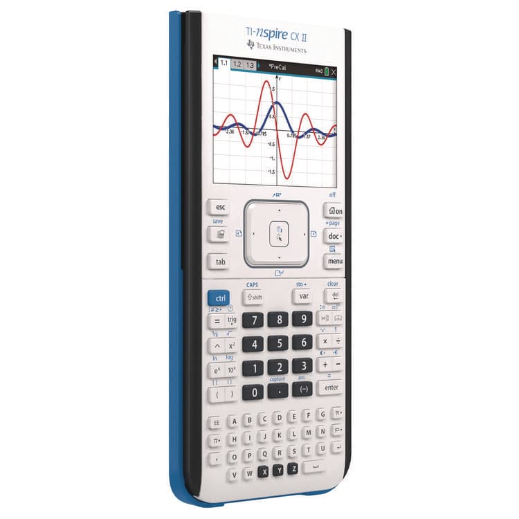 TEXAS INSTRUMENTS TI-Nspire CX II Graphing Calculator, 10-Digit LCD (TEXNSPIRECXII) thumbnail 2